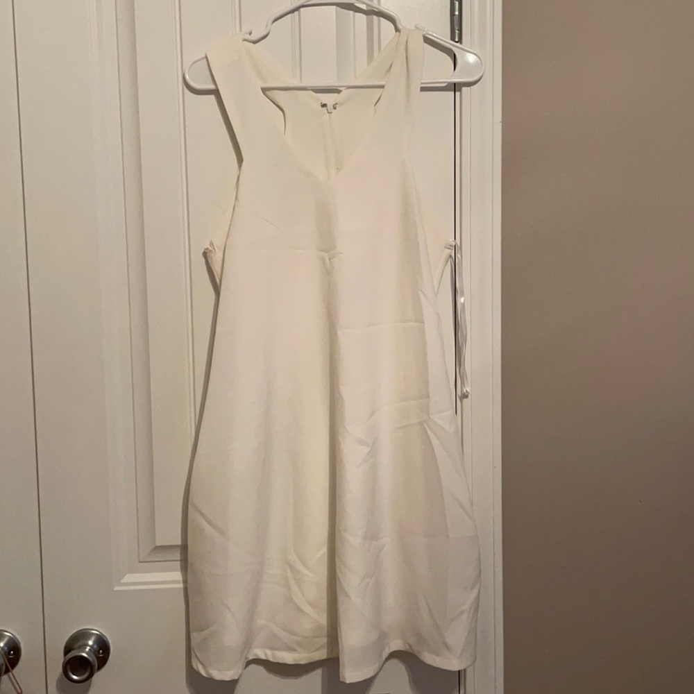 White dress